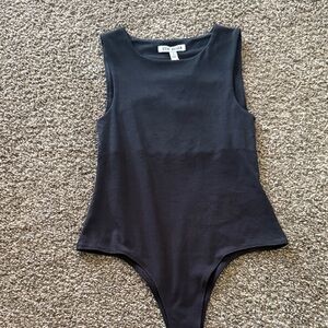 Steve Madden black size small Sleeveless Bodysuit